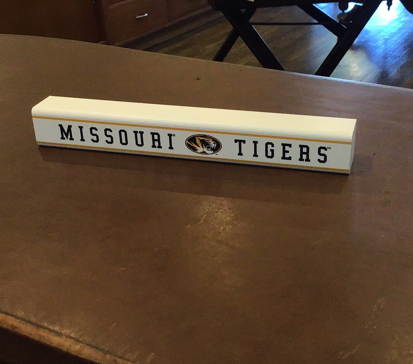 Missouri Tigers Desk Sign