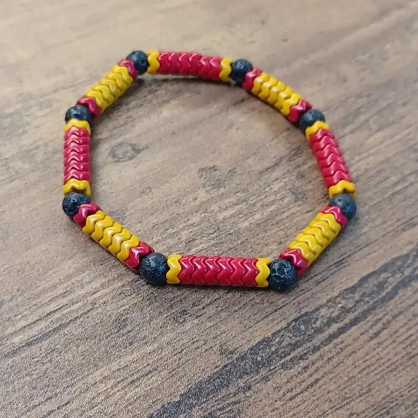 Kc Chiefs Men's Bracelet