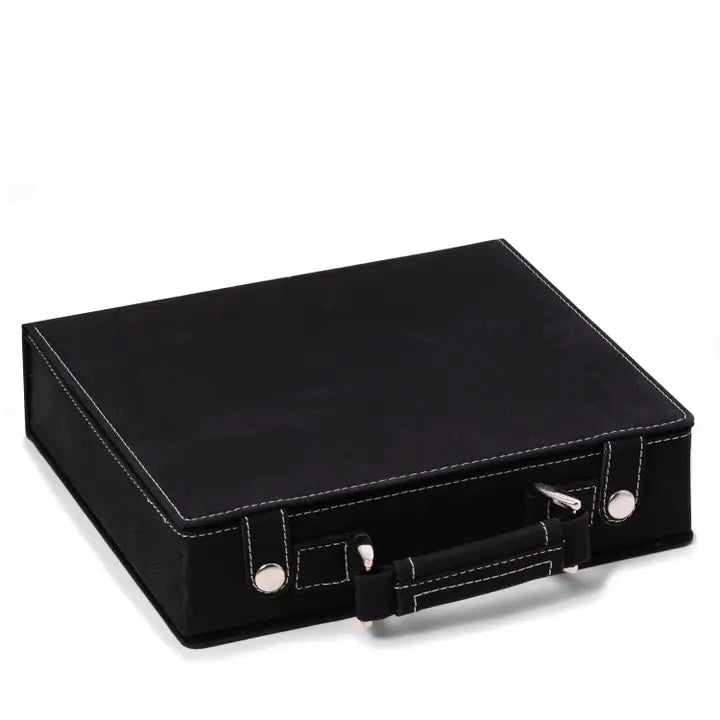 Poker Set (2 Deck of Cards & Dice Set Black) | Bey-Berk