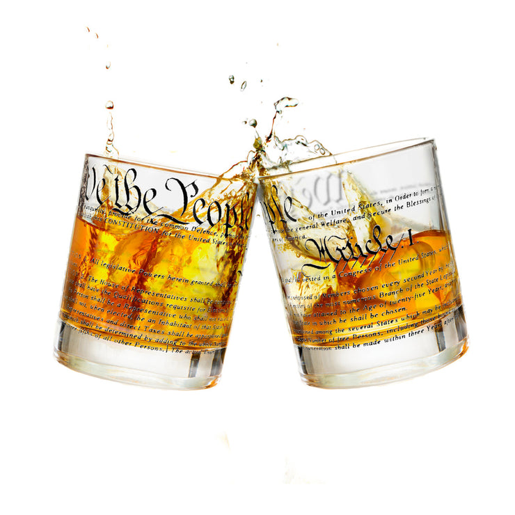 CONSTITUTION WHISKEY GLASSES