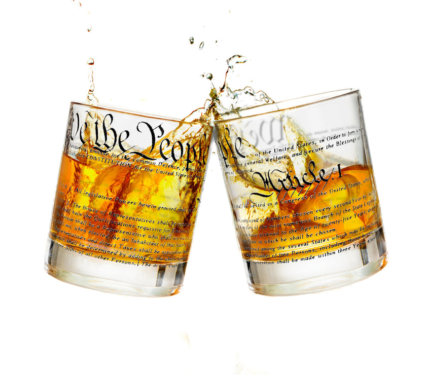 CONSTITUTION WHISKEY GLASSES