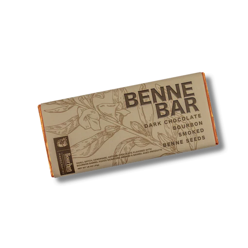 Benne Bar | Bourbon Smoked Benne Seeds with Dark Chocolate
