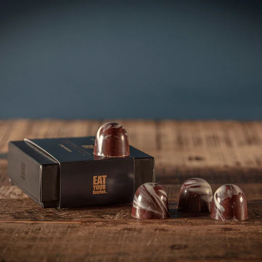 Bourbon Balls Chocolate Box | Dark Chocolate, Vanilla Buttercream & Bourbon Balls