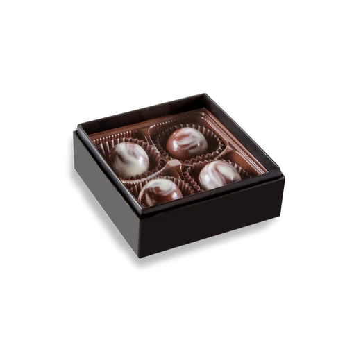 Bourbon Barrel Balls | Dark Chocolate, Vanilla Buttercream & Bourbon