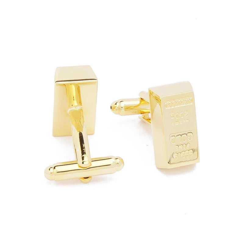 Gold Bar Cufflinks