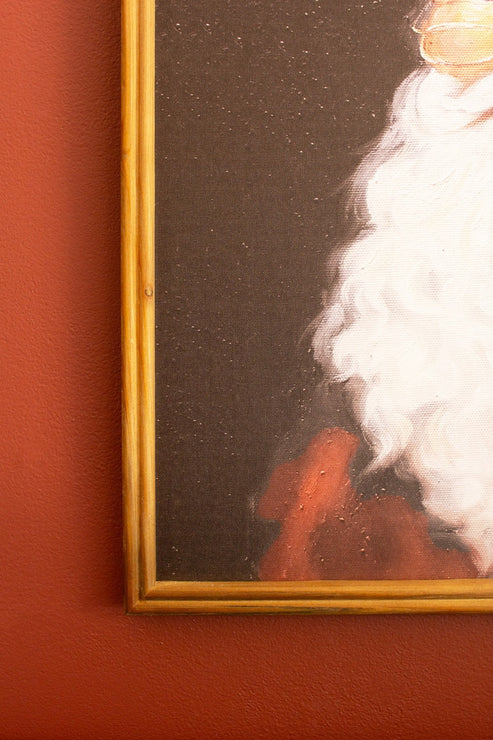 Framed Santa Print