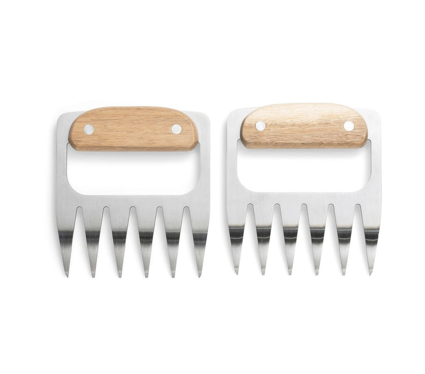 Outset Stainless Steel Meat Shredding Bear Claws