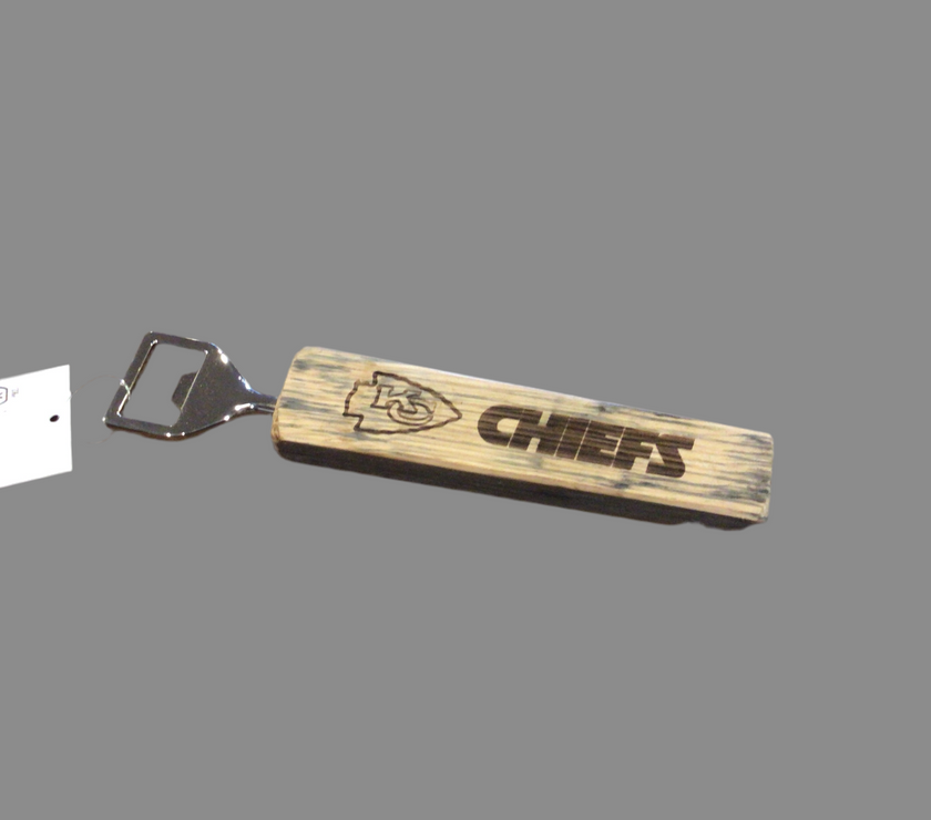 Kansas City Chiefs Hand Bottle Opener