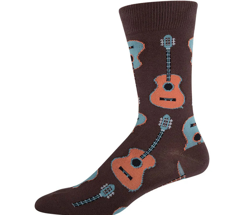 Acoustic Guitar| Brown L/XL (10-13)  Socks