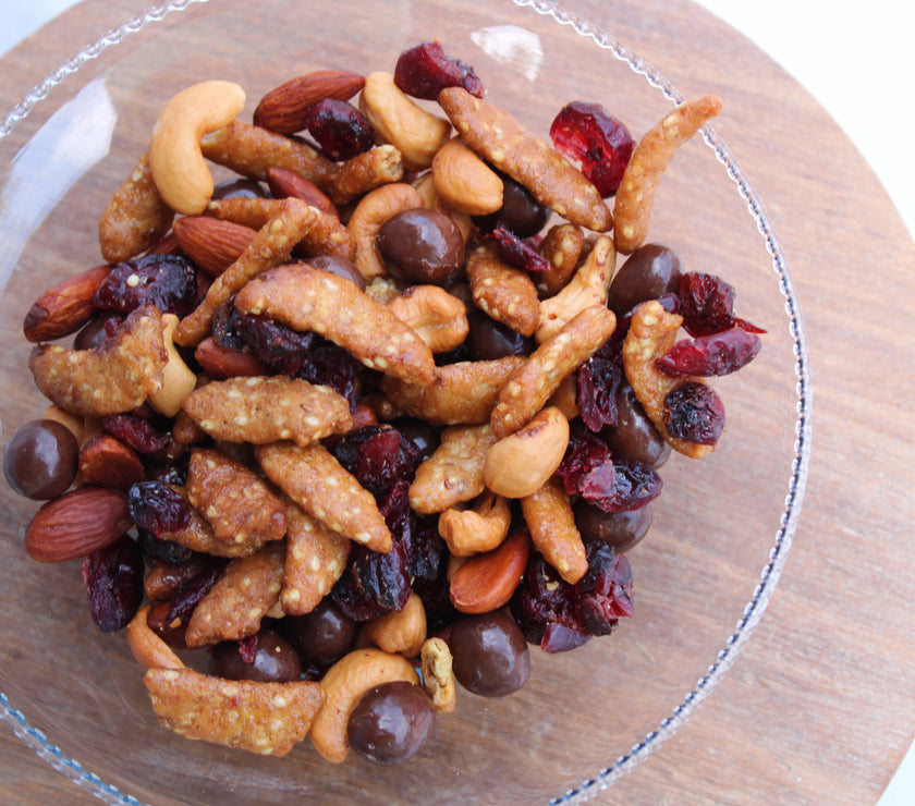 Dark Chocolate Cranberry Crunch | Hand-Cooked Gourmet Peanuts