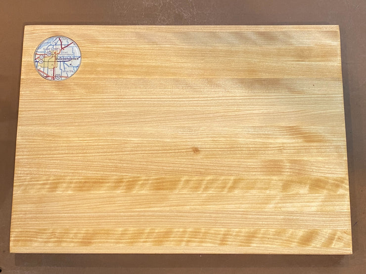 Independence Pewter Inlay Cutting Board