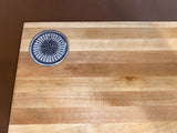 Compass Rose Pewter Inlay Cutting Board