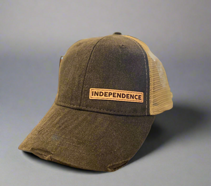 Leather Patch Hat - Independence