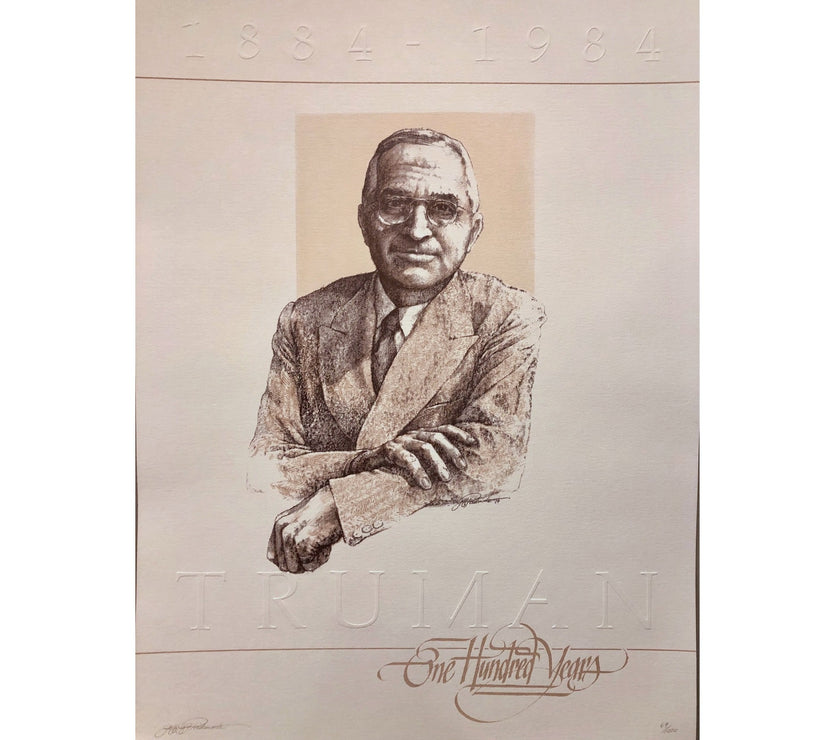 Harry S. Truman Limited Edition Print
