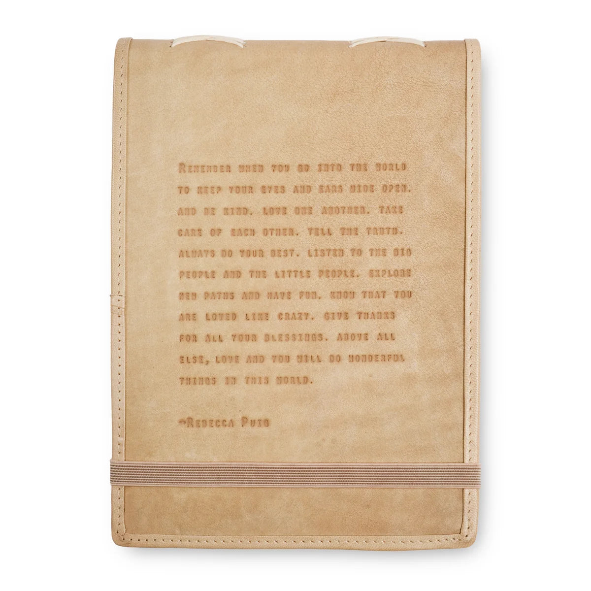 Remember When Large Deckled Edge Notebook