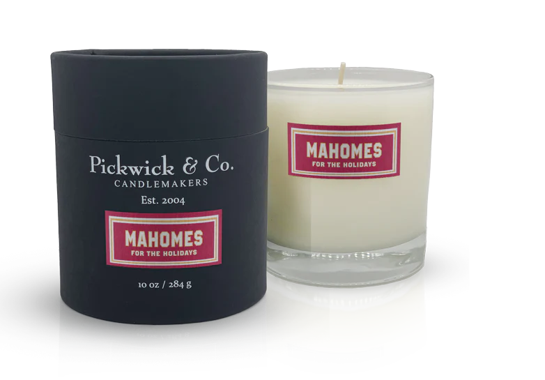 Pickwick & Co. Candle - Mahomes for the Holidays