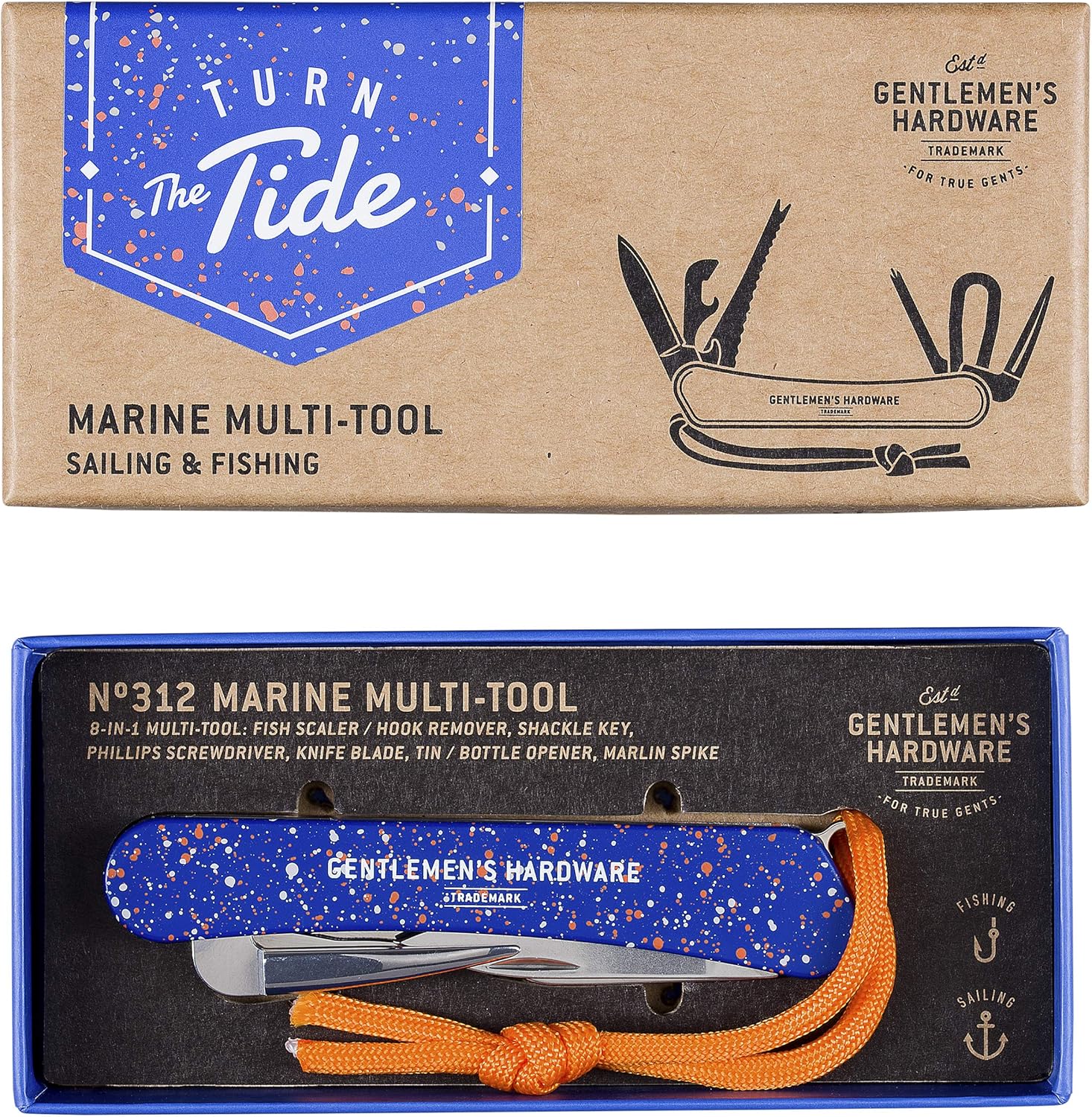 Marine 8-in-1 Multi Tool | Gentlemen's Hardware