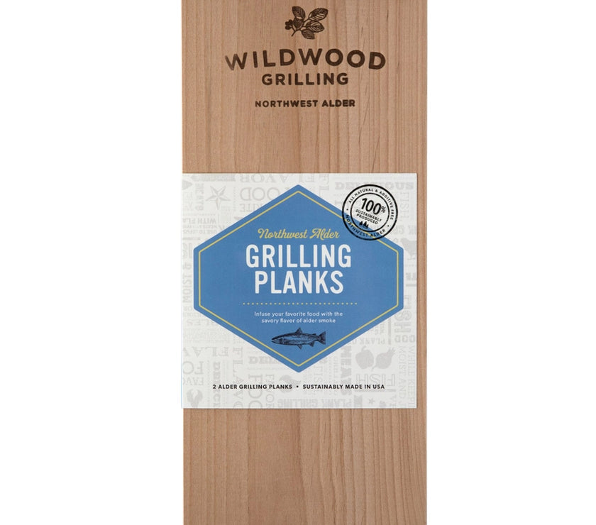 2-Pack of Northwest Alder (5"x11") Grilling Planks