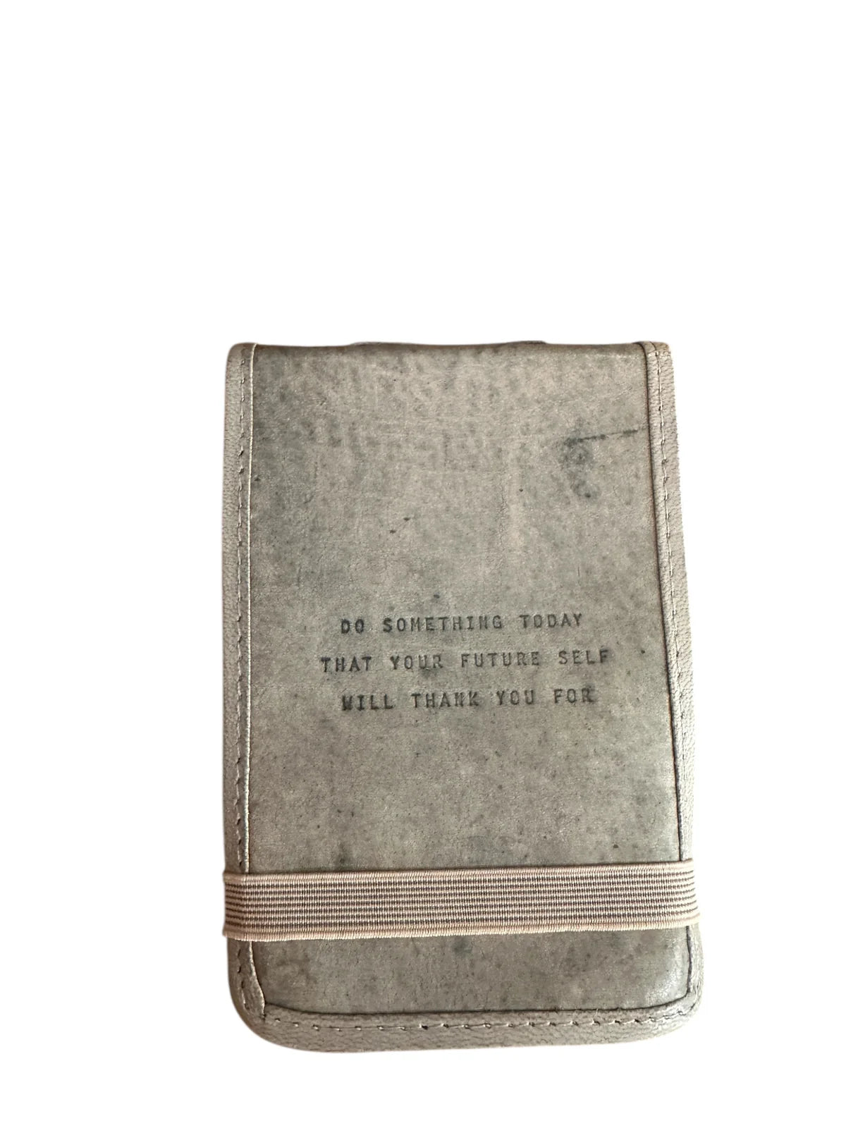 Do Something Today Mini Signature Leather Journal