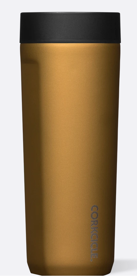 Corkcicle 17oz Commuter Cup - Matte Gold