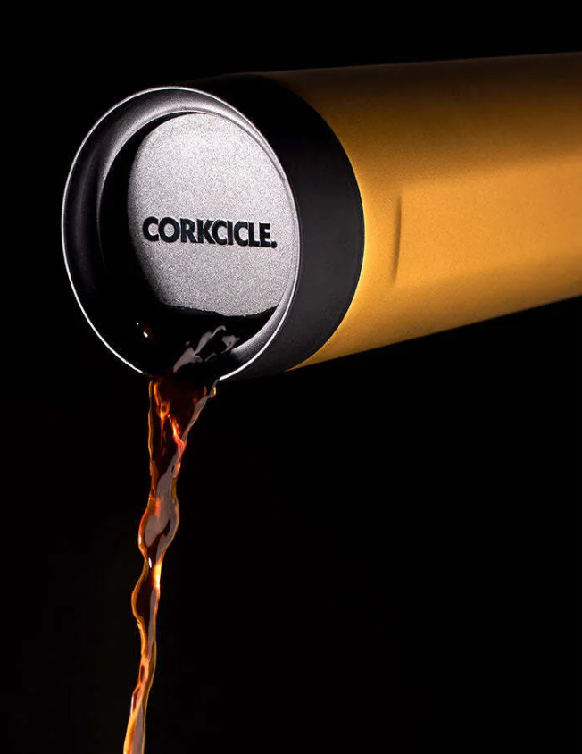 Corkcicle 17oz Commuter Cup - Matte Gold