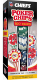 Kansas City Chiefs NFL Poker Chips 100pc