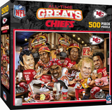 Kansas City Chiefs NFL All-Time Greats 500pc Jigsaw Puzzle