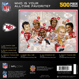 Kansas City Chiefs NFL All-Time Greats 500pc Jigsaw Puzzle