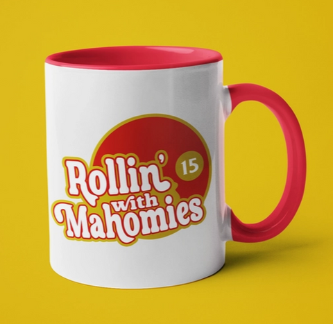 Rollin’ with Mahomies Coffee Mug - Kansas City - Mahomes 11oz