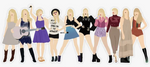 Taylor Swift Eras Sticker - Costumes