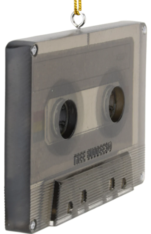 Retro Cassette Tape Ornament