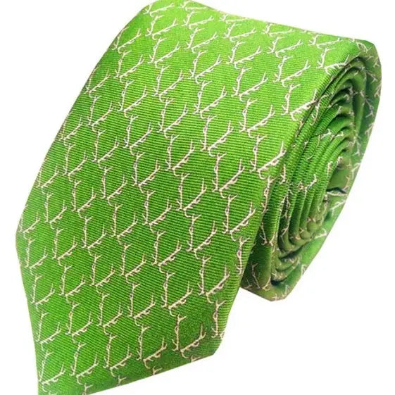 Buckwild Tie | Green Necktie