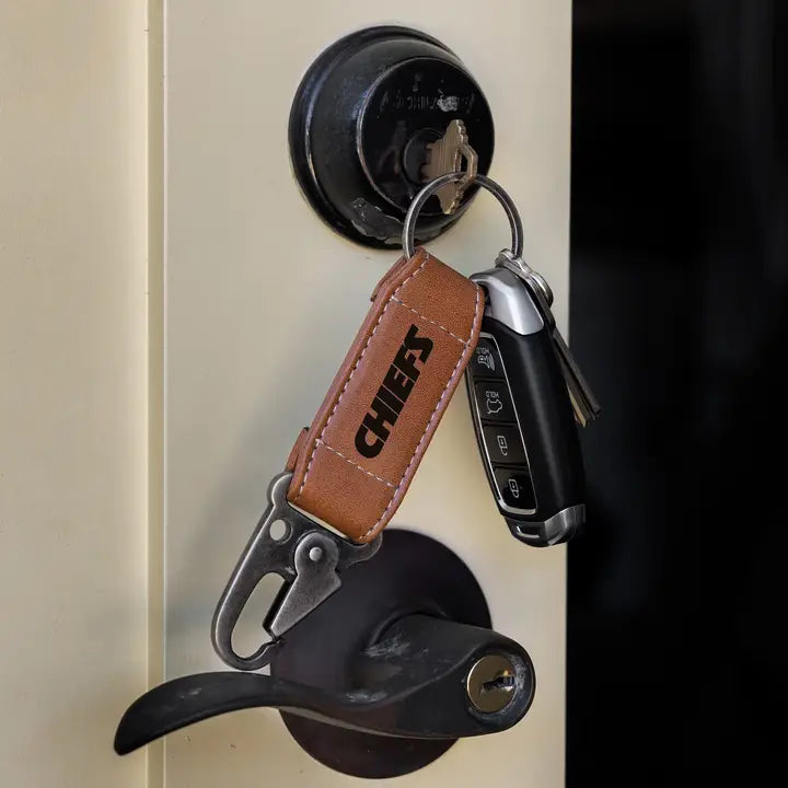 NFL Kansas City Chiefs Laser Engraved Carabiner | Rico Industries