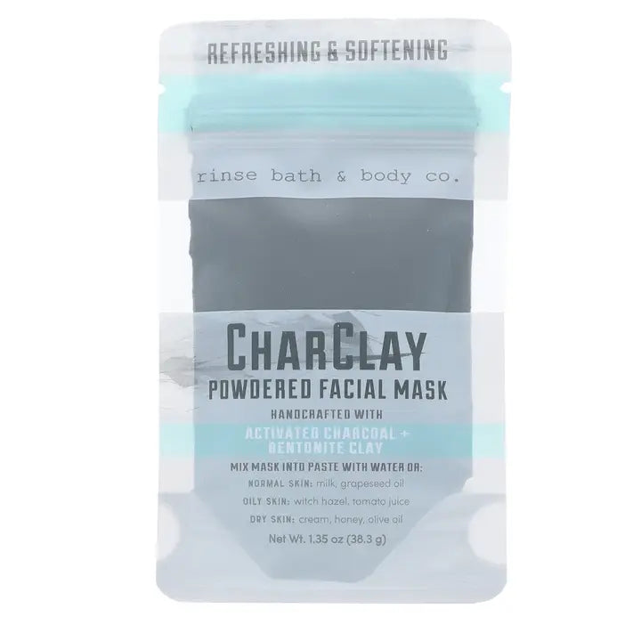 Facial Mask Bag | Char Clay