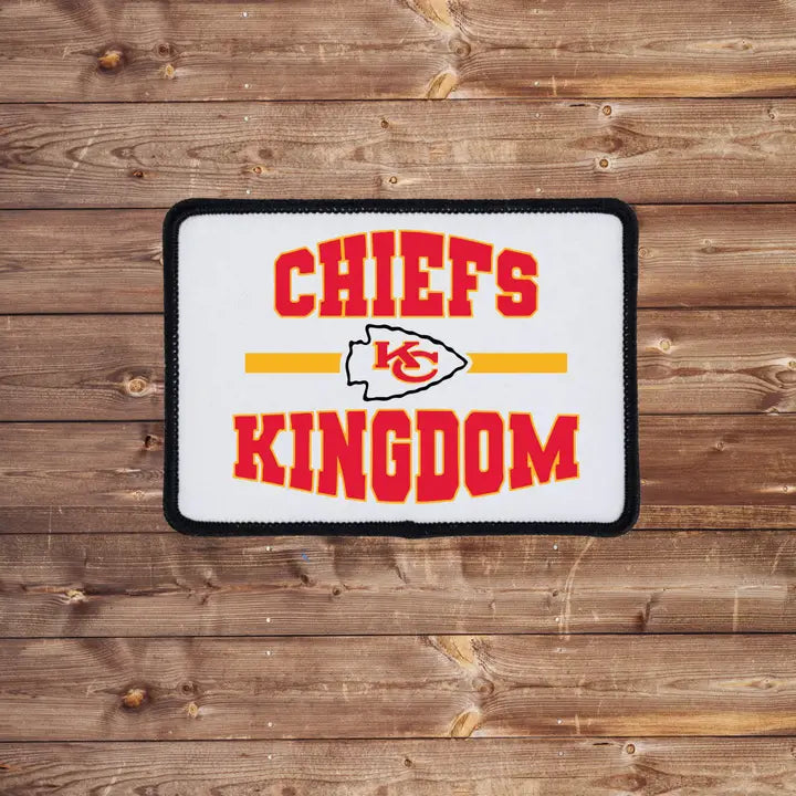 Chiefs Kingdom Iron On Patch