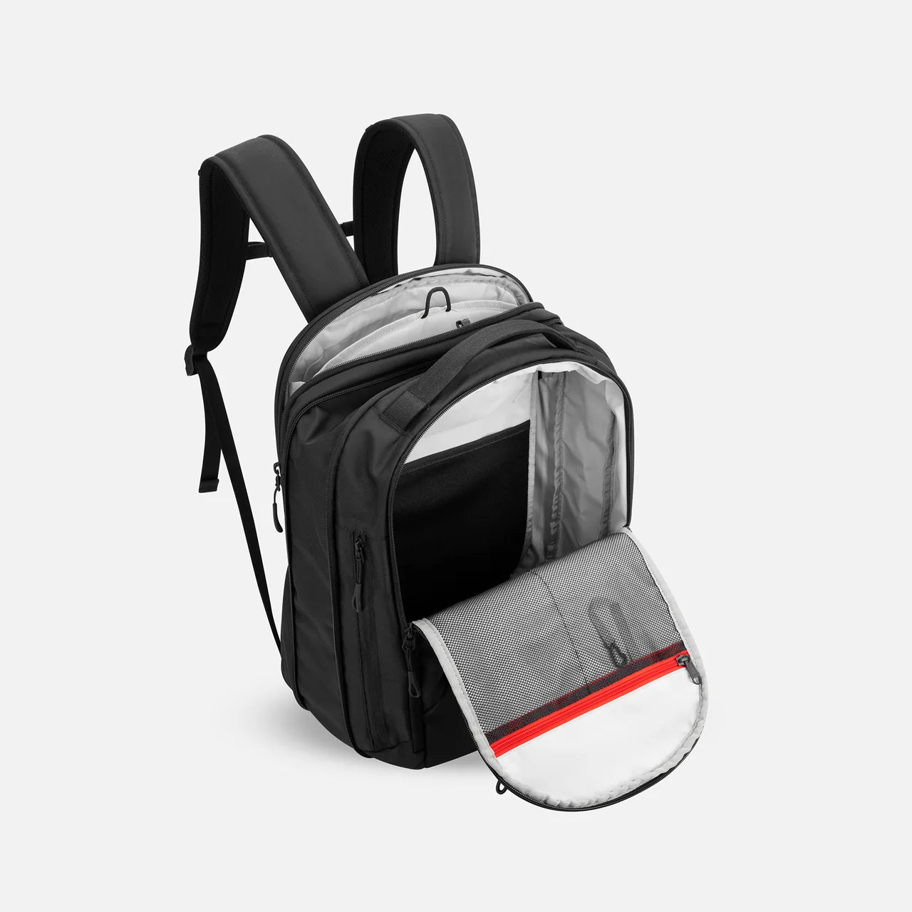 Raven Black Travel Backpack | Sherpani: