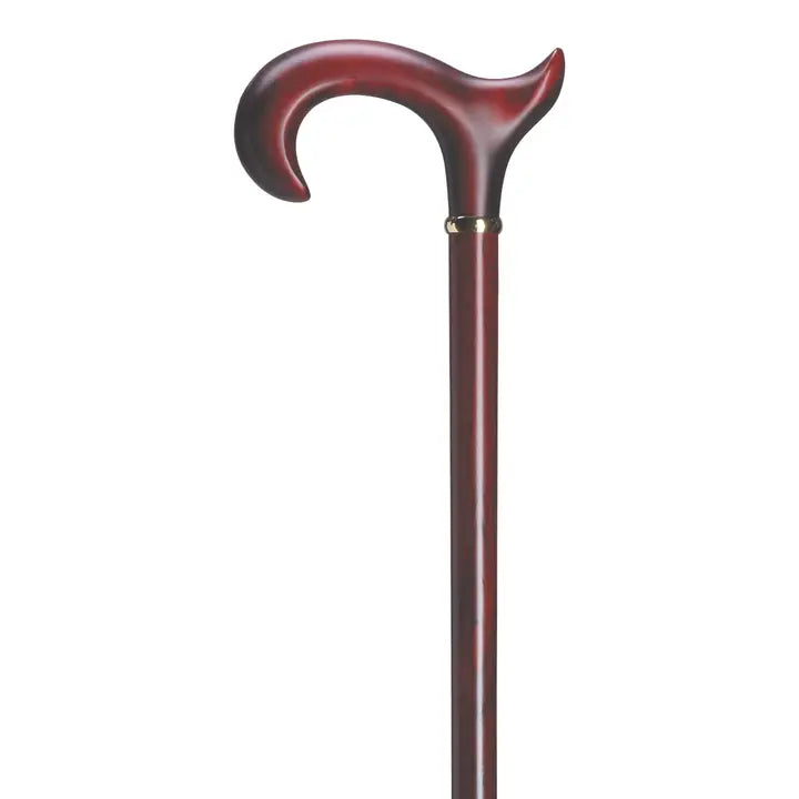 Harvey Canes (Anatomical Solid Wood Derby Burgundy)