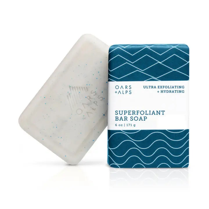 Superfoliant Exfoliating Men's Bar Soap | Oars + Alps