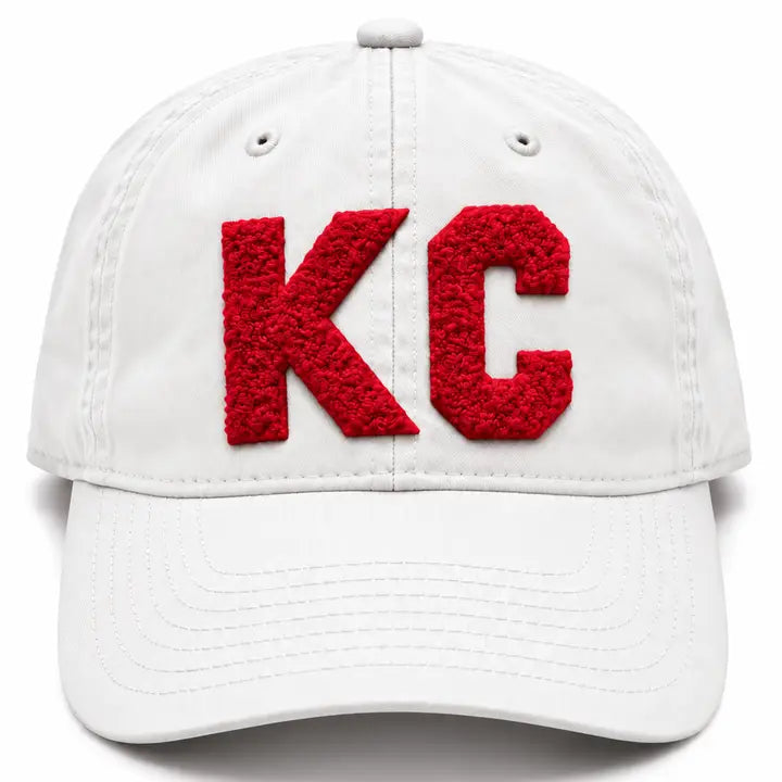 Kansas City Kc Football Chenille Dad Hat | Thread Friday