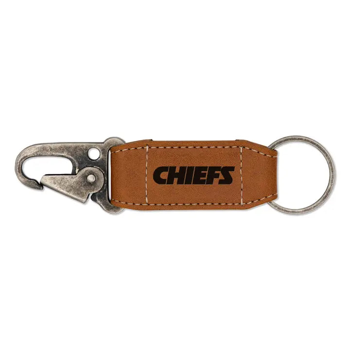 NFL Kansas City Chiefs Laser Engraved Carabiner | Rico Industries
