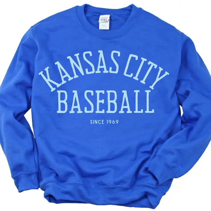 Kansas City Baseball 1969 (monochromatic) | Country Charm Wholesale