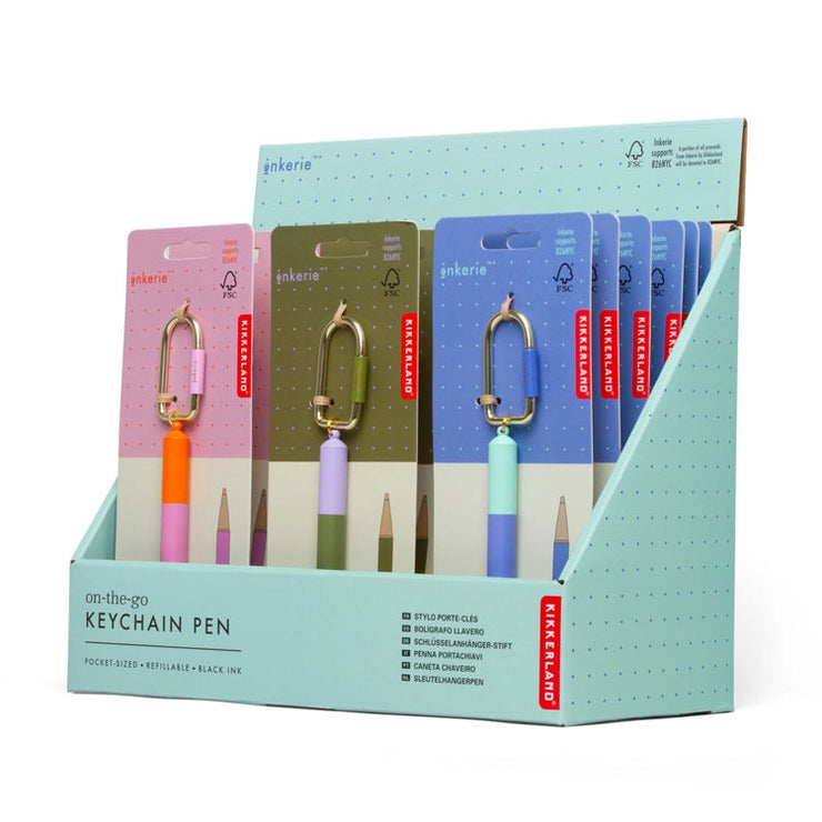 Inkerie On-The-Go Keychain Pen | Pocket Size Pen