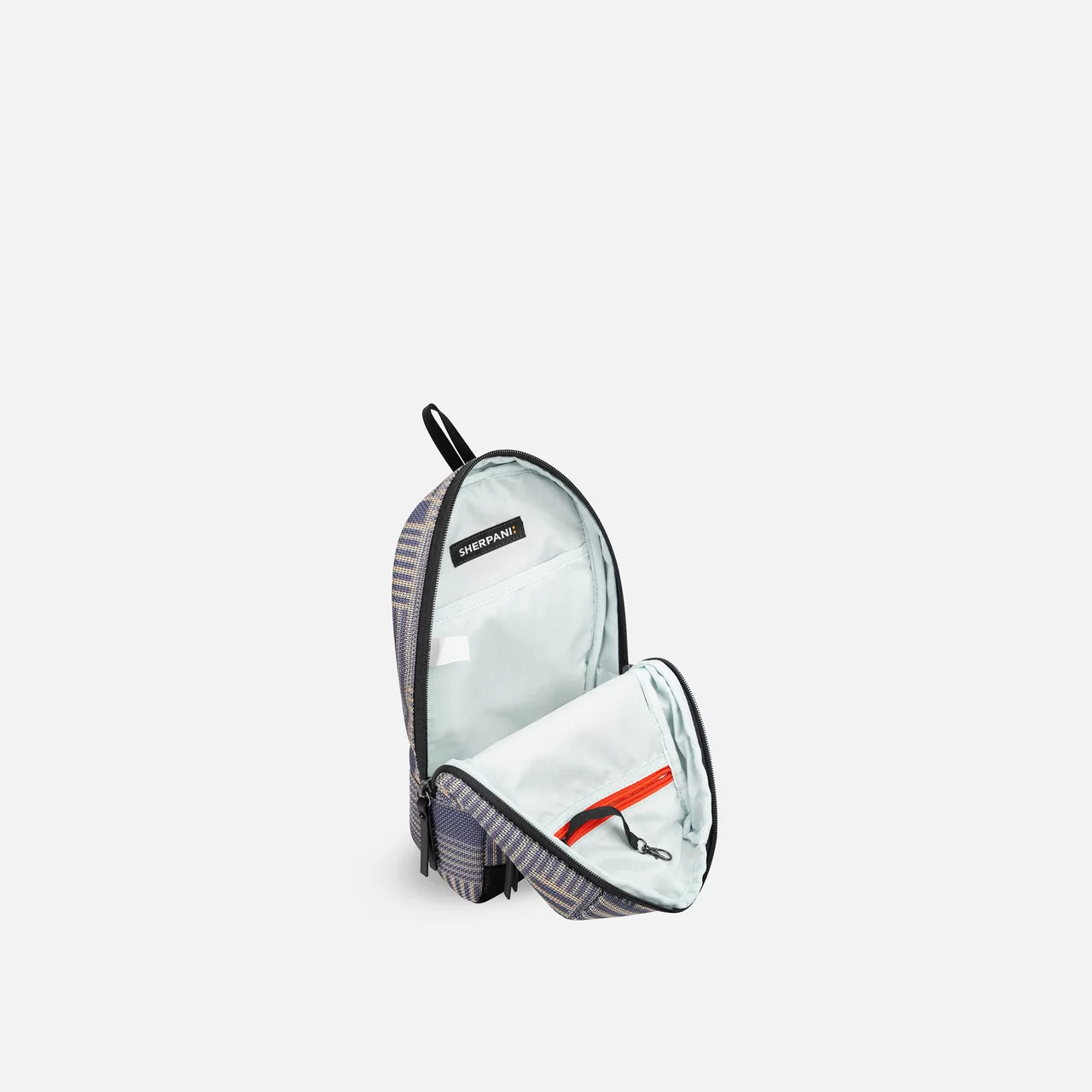 Passport Print Reversible Sling Bag | Sherpani: