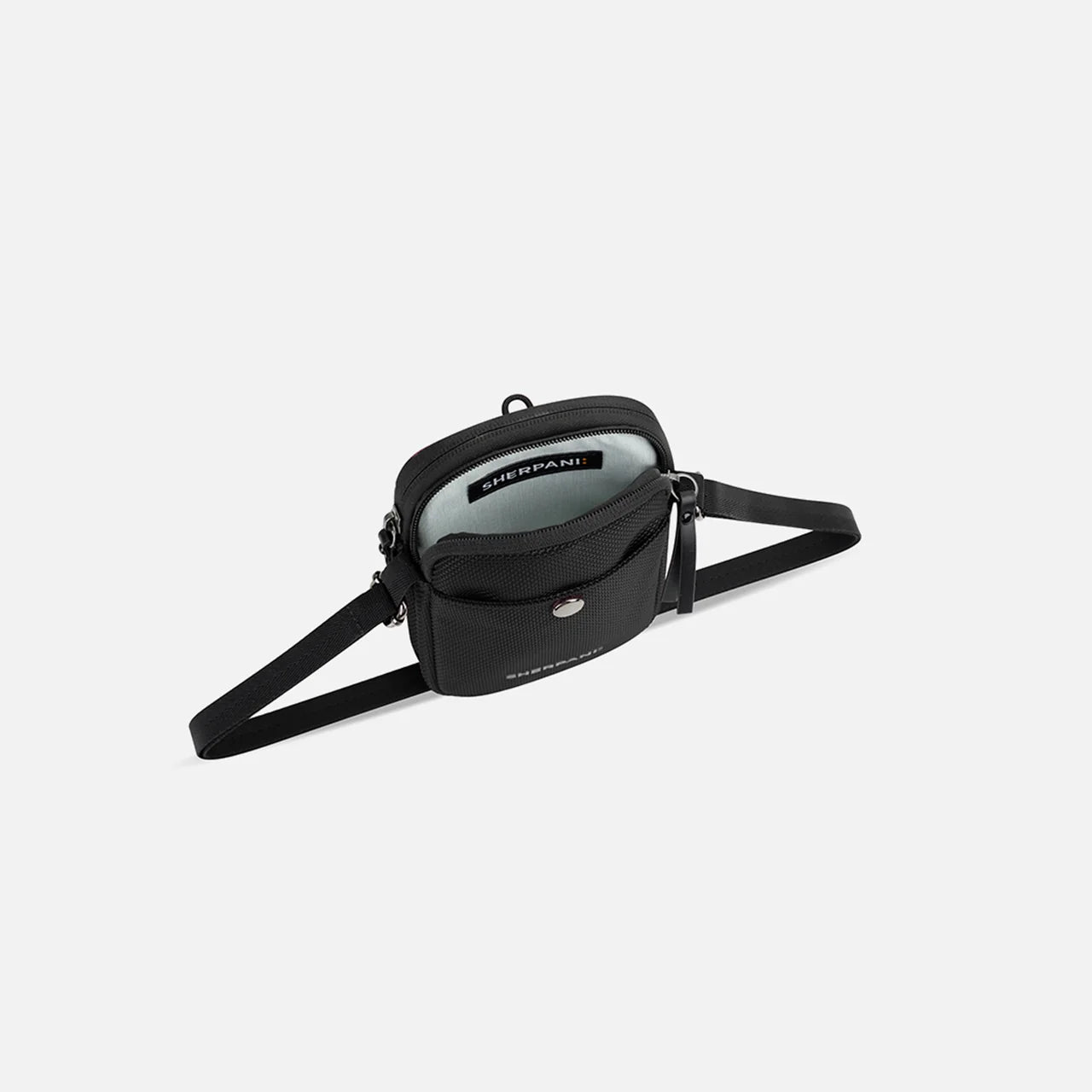 Carbon Black Crossbody Wallet | Sherpani: