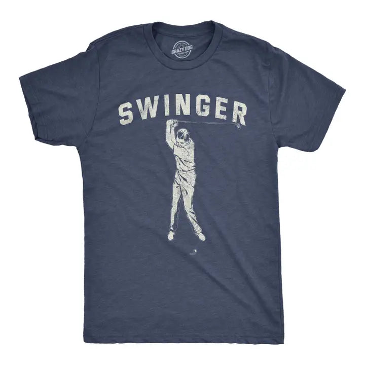 Swinger Men's T Shirt (Heather Navy)