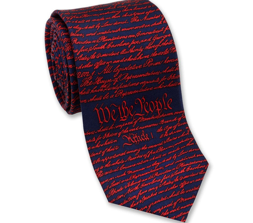 Constitution Silk Necktie