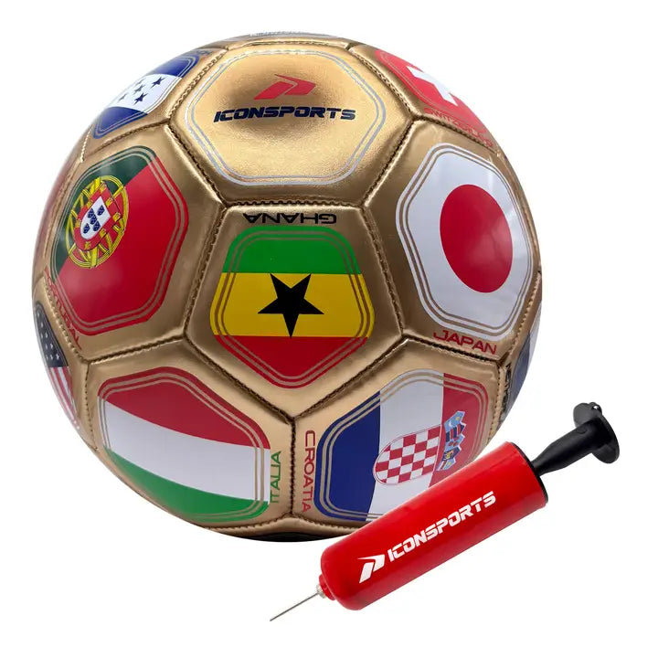 Country Flag Soccer Ball | Icon Sports