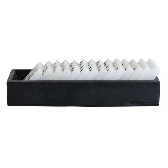 Alabaster Dominoes