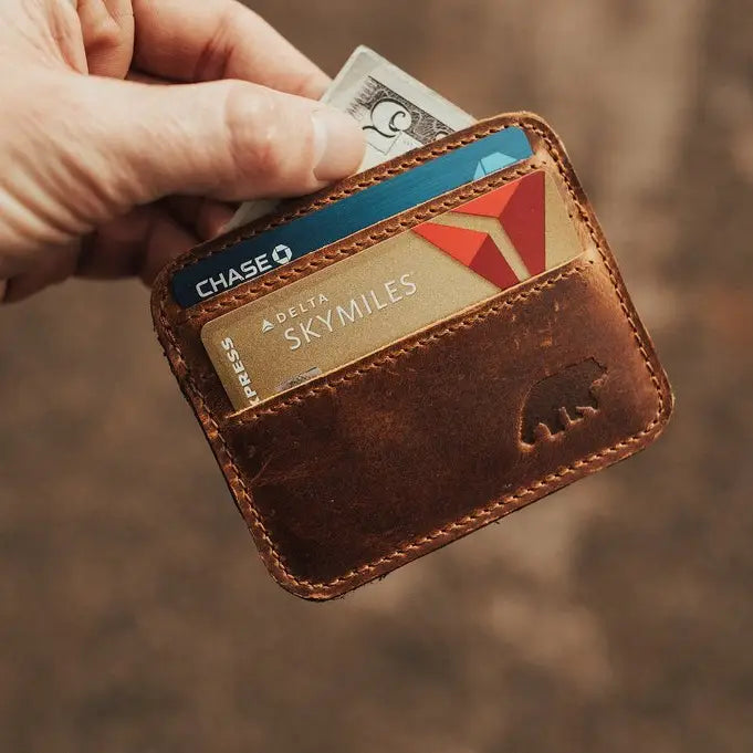 Kenai Minimalist Wallet | Dark Walnut