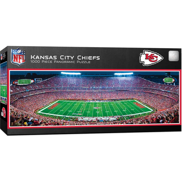 Kansas City Chiefs NFL 1000 Pc. Panoramic Puzzle